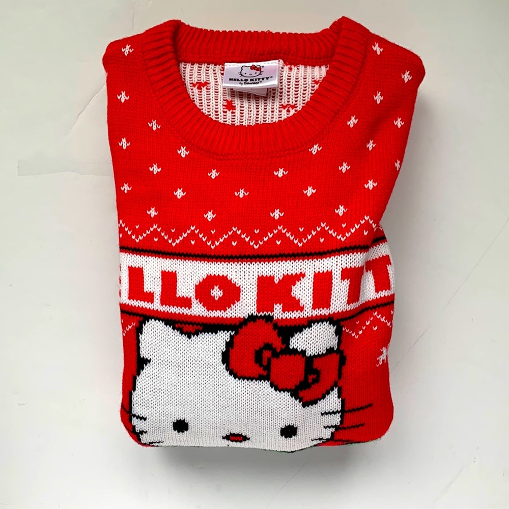 NWOT Vintage Hello Kitty Knit Sweater